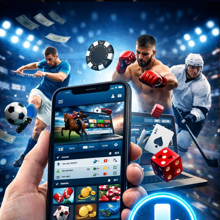 sg777 mobile app interface on a smartphone